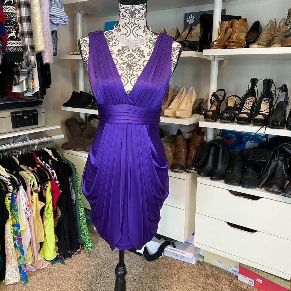 Gorgeous BCBG MAXAZRIA royal purple dress!